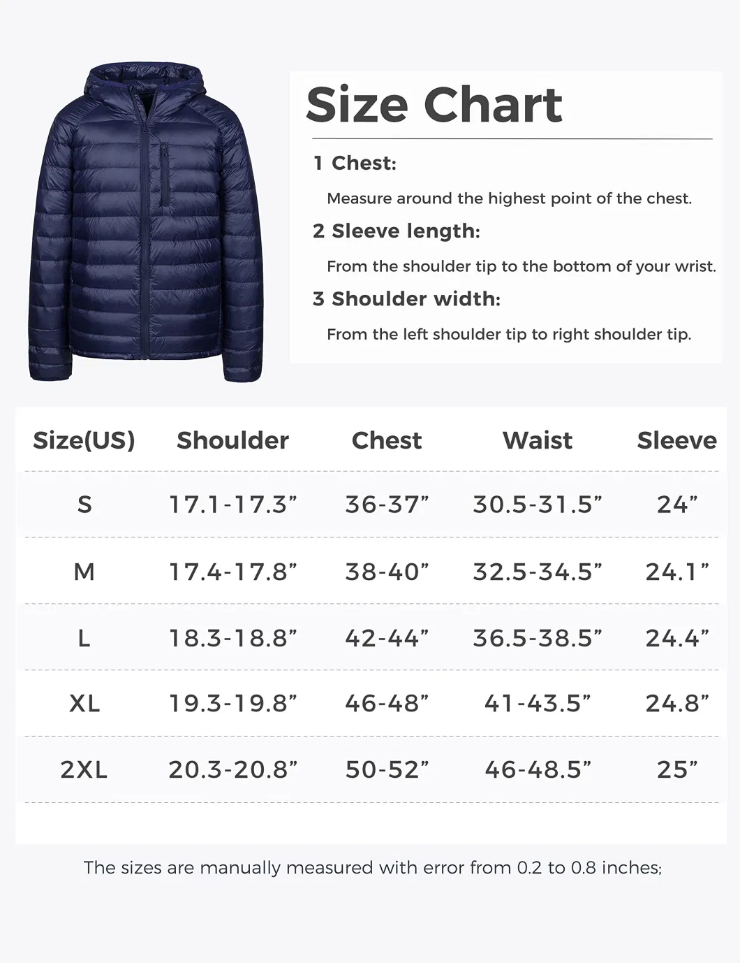 Customed Wholesales Men′ S Lightweight Packable Ultra Warm Water-Resistant Windproof 90/10 Duck Down Jacket with Hood