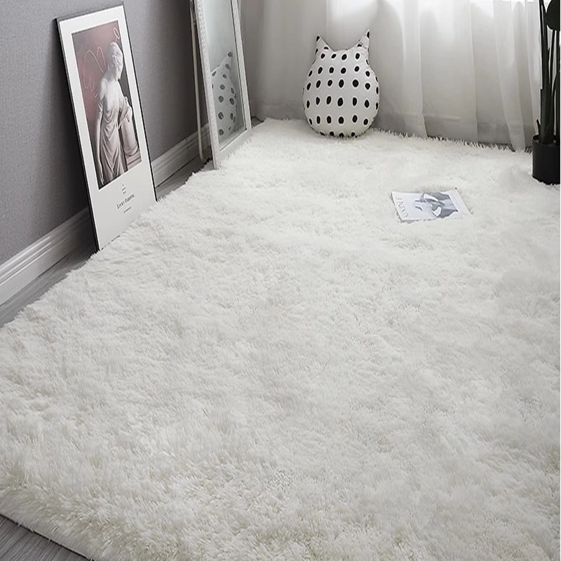 Luxury Shaggy Carpet Furry Floor Mat Home PV Velvet Decorative Living Room Baby Room Soft Fuzzy Rug