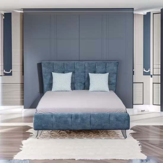 Huayang OEM personalizzato camera da letto in legno mobili per la casa doppio letto moderno produttore di letti queen size